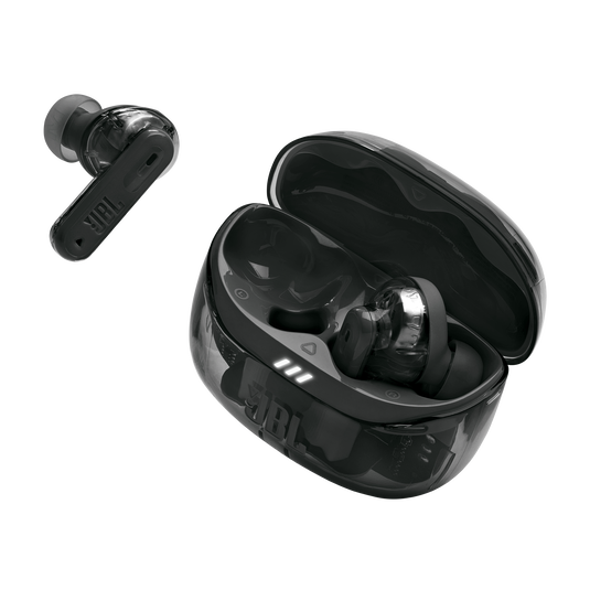 JBL Tune Beam 2 Ghost Edition - Ghost Black - True Wireless Noise Cancelling Earbuds - Detailshot 2 image number null